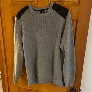 Kuhl Men's Gray Crewneck Sweater